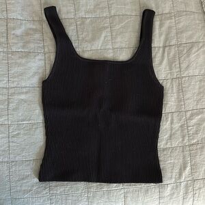 Aritzia Babaton Sculpt Knit Squareneck Tank